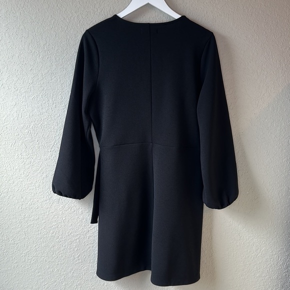 NWOT Madewell Texture & Thread Long-Sleeve Side-Tie Dress Size Large - Picture 7 of 13